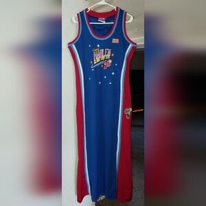 Harlem Globetrotters Blue & Red Jersey Dress